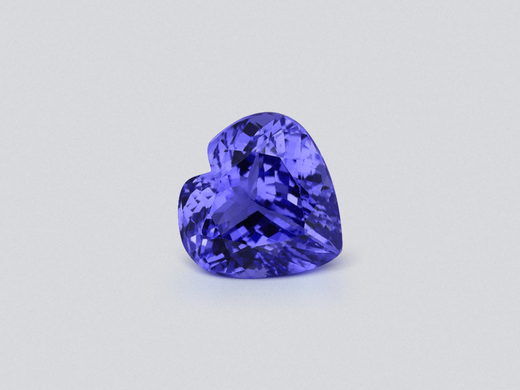 Tanzanite heart shape 8.36 carats, Tanzania Image №1