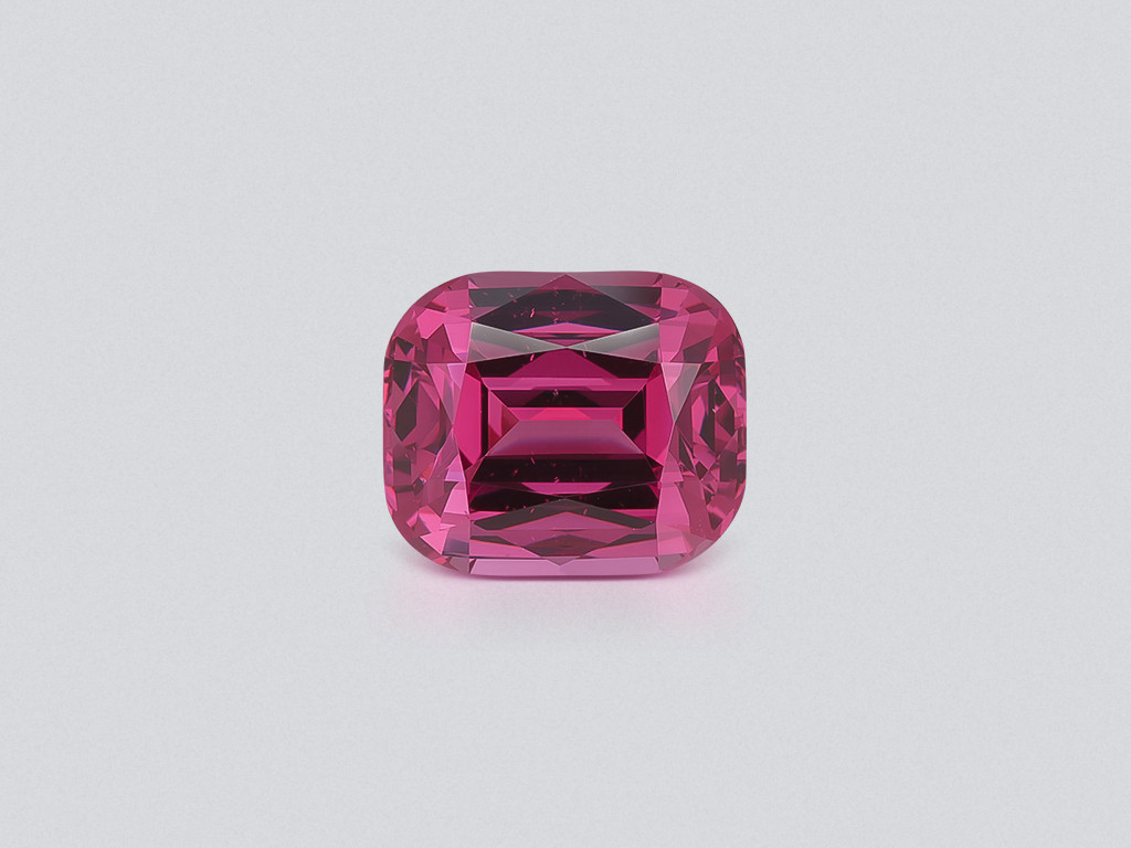 Garnet rhodolite Vivid Pink cushion cut 6.53 carats,Tanzania Image №1