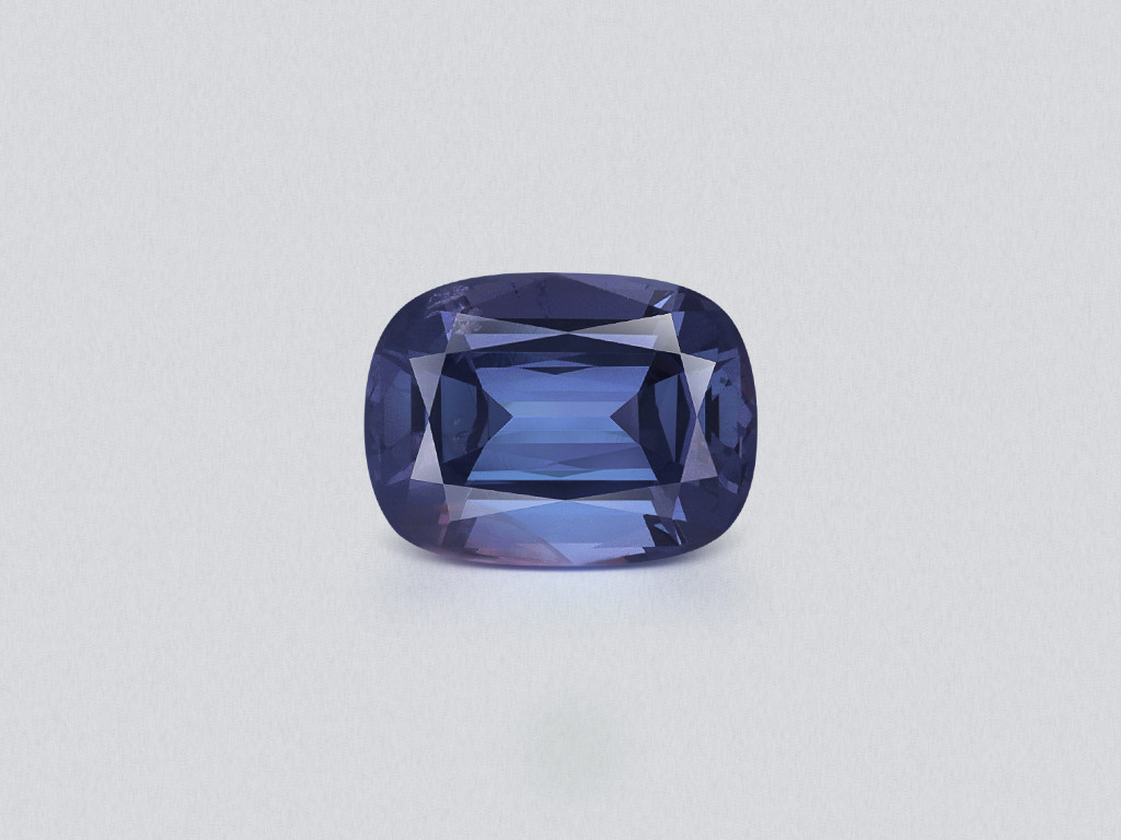 Blue spinel cushion cut 1.58 carats, Tanzania Image №1
