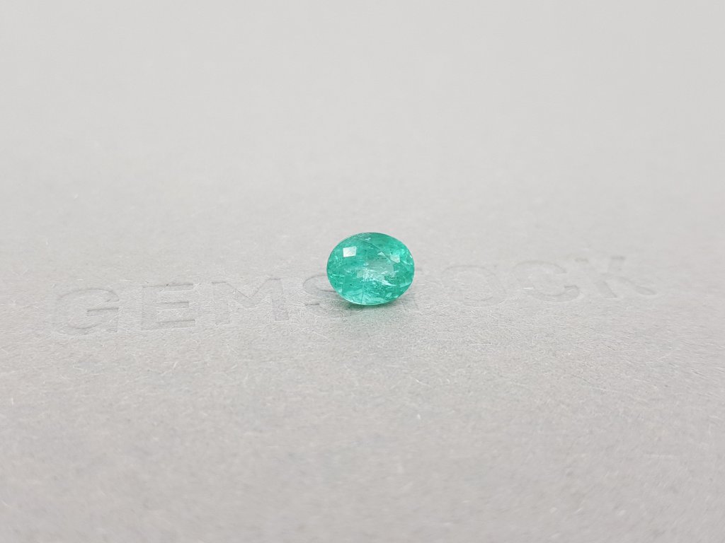 Paraiba neon tourmaline oval cut 1.58 ct, Mozambique Image №2
