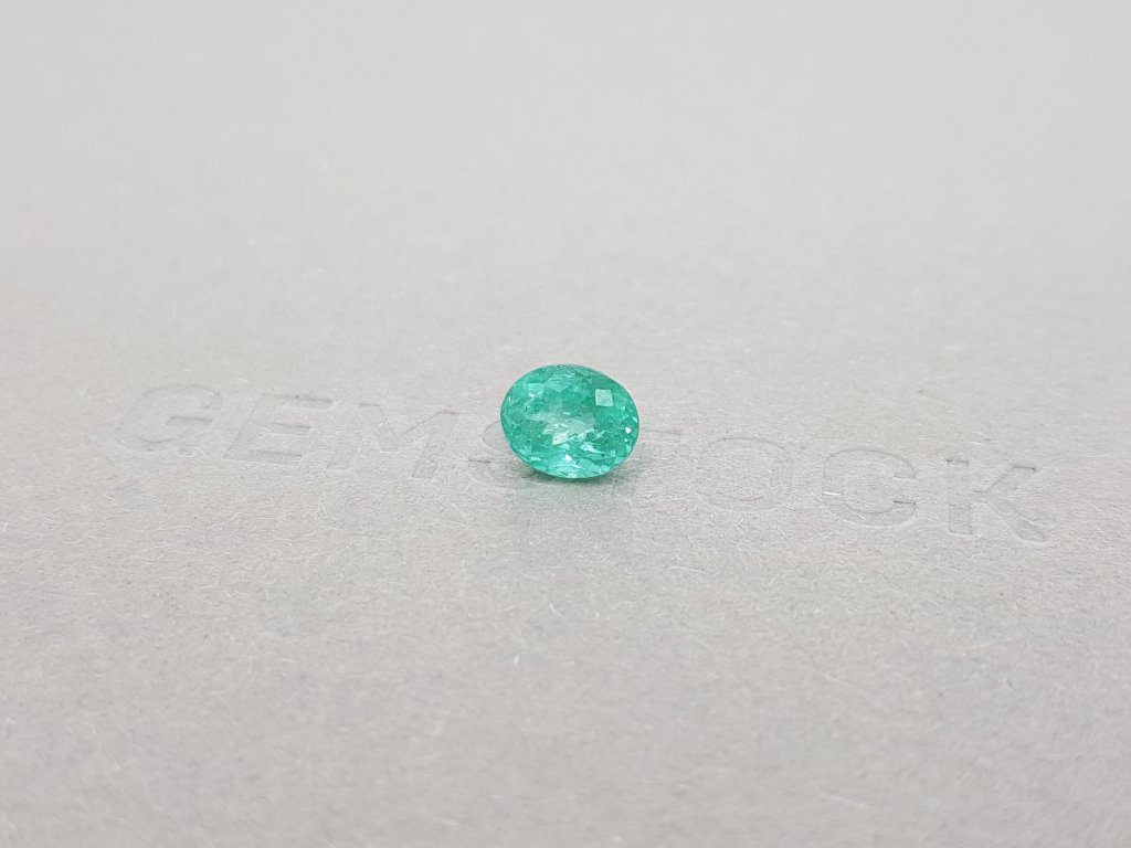 Paraiba neon tourmaline oval cut 1.58 ct, Mozambique Image №3
