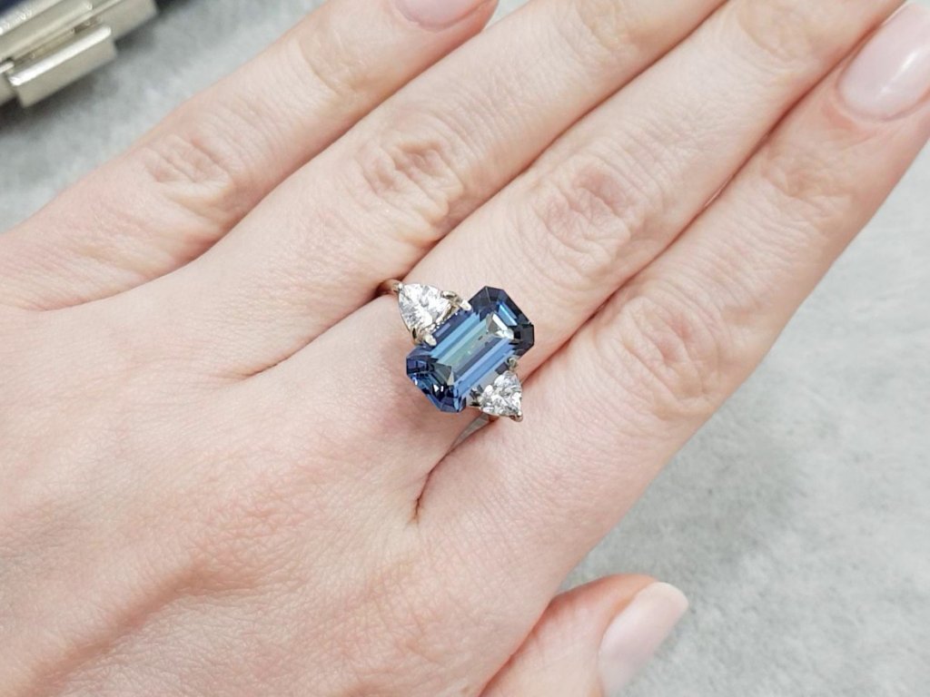 Unheated octagon cut tanzanite 4.46 ct, Tanzania Image №2