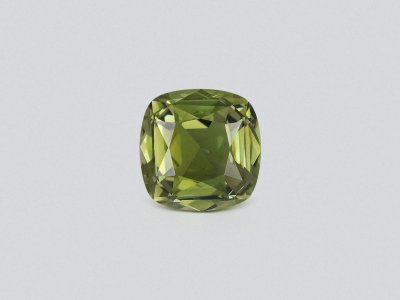 Green cushion cut tourmaline 3.22 carats, Congo  photo