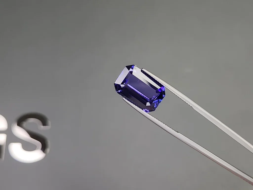 Large tanzanite in octagon cut 10.49 carats, Tanzania Image №3