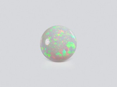 Large White opal round cut 31.23 carats, Ethiopia photo