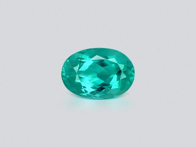 Paraiba tourmaline oval cut 2.15 carats, Mozambique  photo