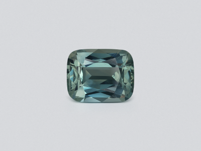 SapphireTeal cushion cut 4.56 carats, Madagascar photo