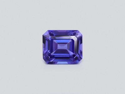 Tanzanite octagon cut  7.13 carats, Tanzania photo