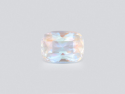 Rainbow moonstone cushion cut 9.88 carats, Madagascar photo