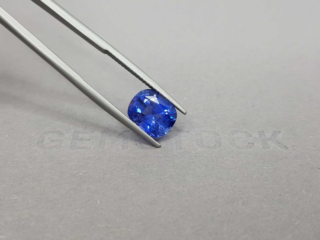 Cornflower Cushion Sapphire 4.13 ct, Sri Lanka Image №4