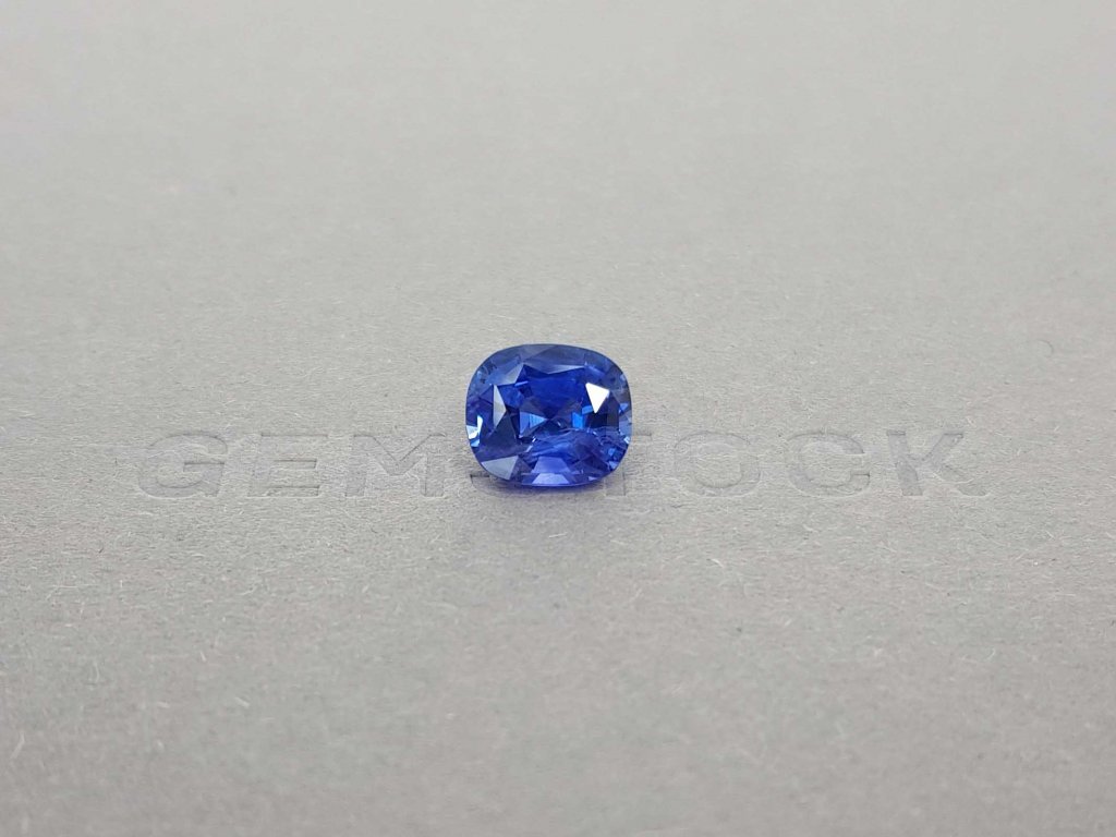 Cornflower Cushion Sapphire 4.13 ct, Sri Lanka Image №1