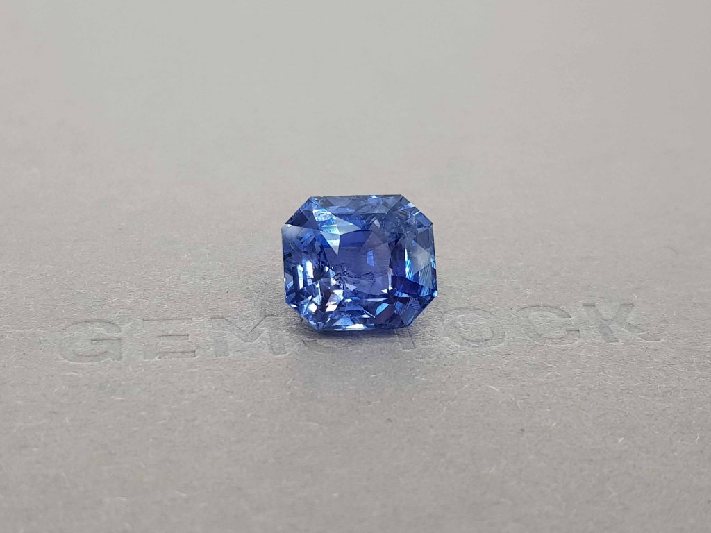 Unheated cornflower blue octagon sapphire 12.22 ct, Sri Lanka, GRS Image №3