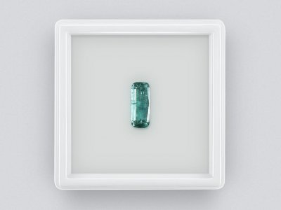 Cushion cut indicolite tourmaline 1.69 ct photo
