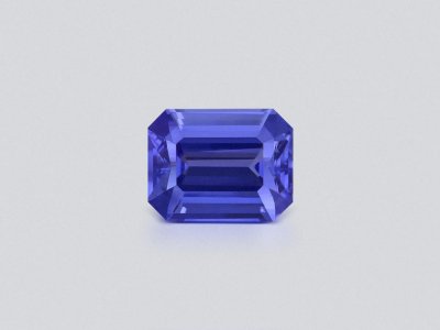 Unheated blue octagon cut sapphire 3.04 carats, Sri Lanka photo
