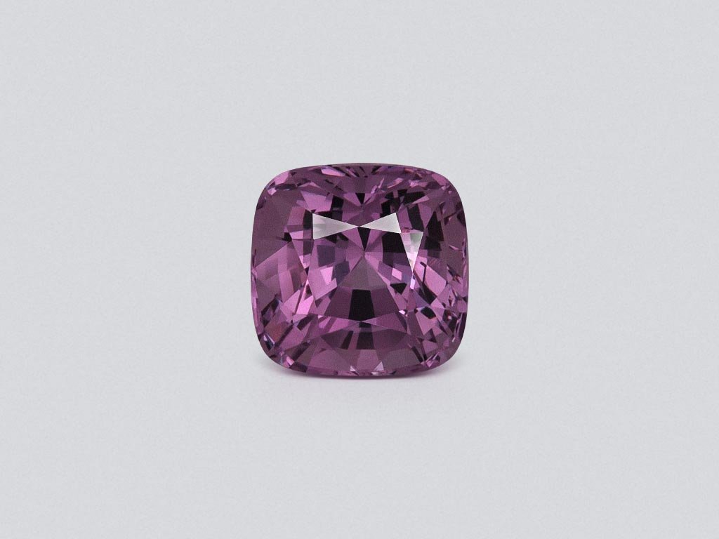 Lavender spinel in cushion cut 2.01 carats, Tanzania Image №1
