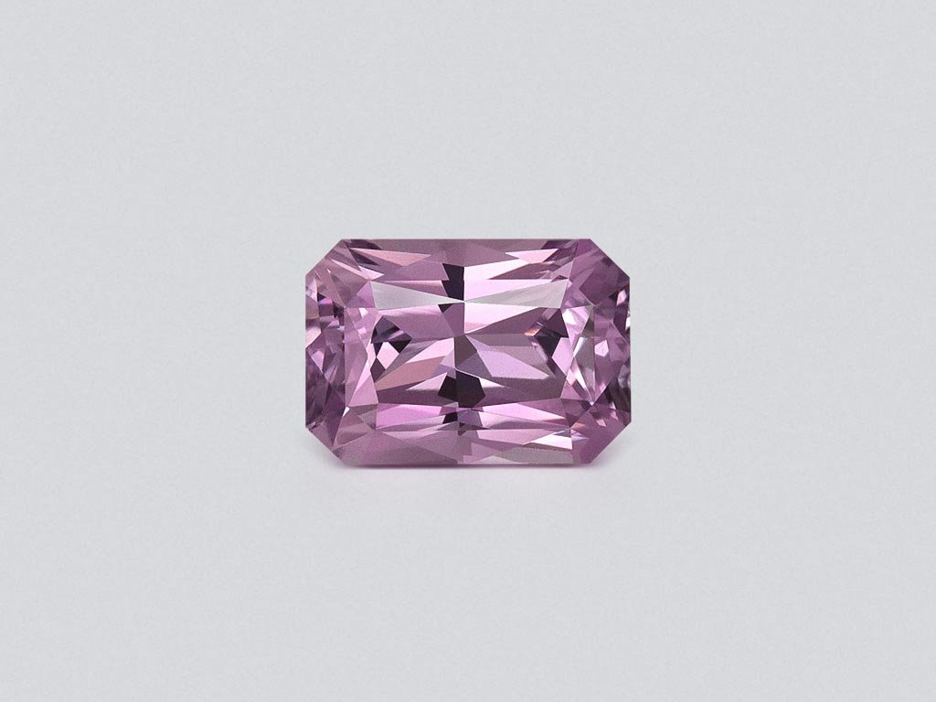 Unheated Baby pink sapphire in radiant cut 1.60 carats, Madagascar  Image №1