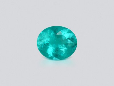 Paraiba tourmaline oval cut 2.50 carats, Mozambique  photo