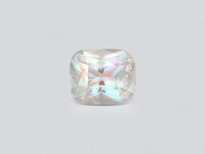 Rainbow moonstone cushion cut 10.41 carats, Madagascar photo