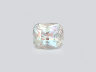 Rainbow moonstone cushion cut 10.41 carats, Madagascar photo