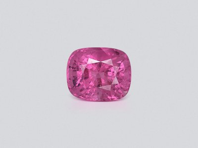 Spinel Vivid Pink cushion cut 3.78 carats , Burma photo