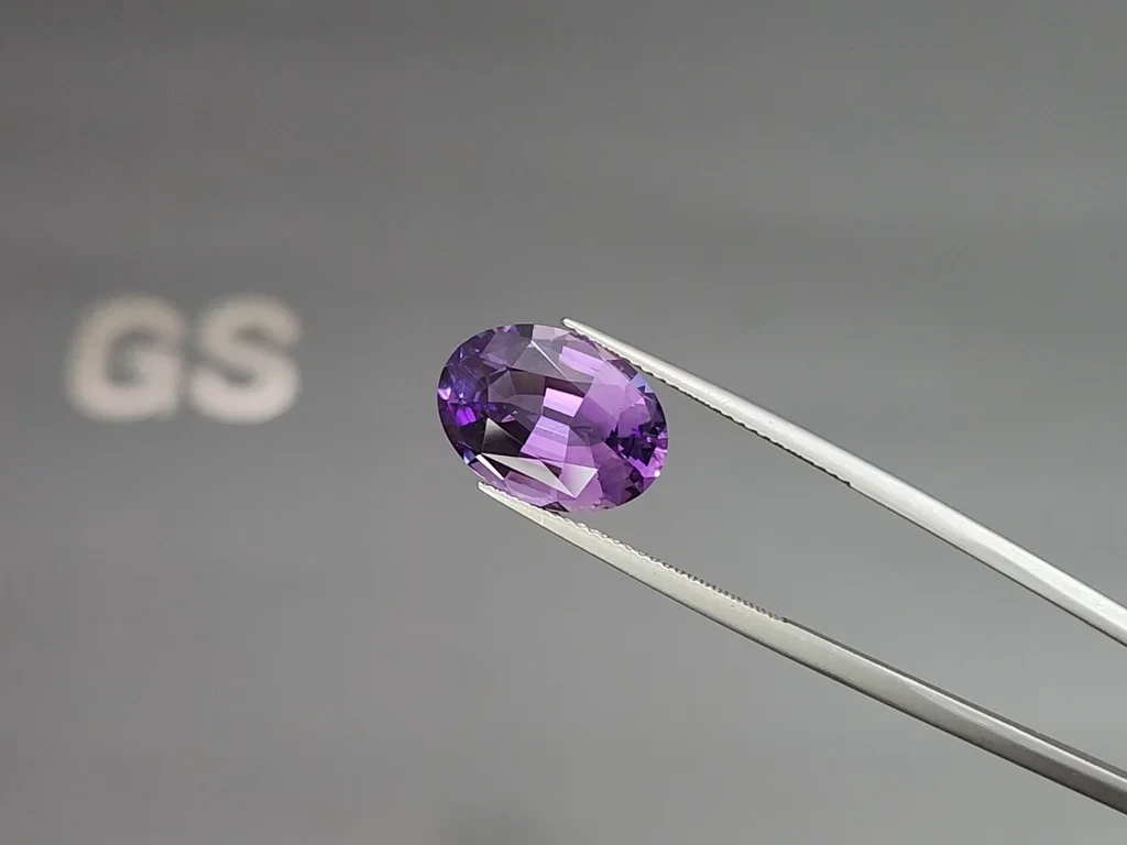 Set of amethysts oval cut 17.40 carats, Brazil Image №3