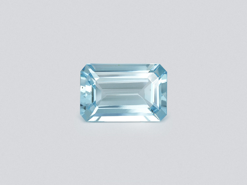 Aquamarine octagon cut  9.59 carats, Madagascar Image №1