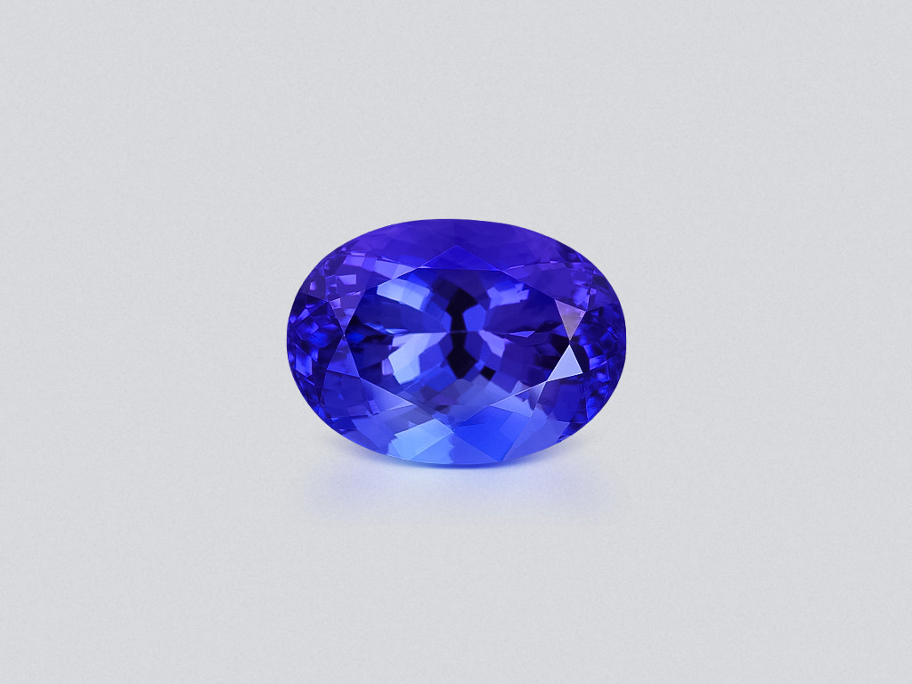 Tanzanite oval cut 8.04 carats, Tanzania Image №1