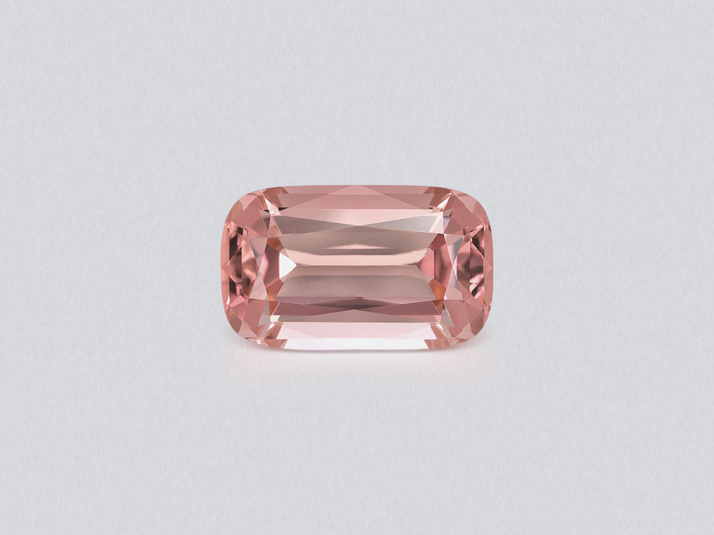 Tourmaline orange pink cushion cut 13.55 carats, Nigeria Image №1