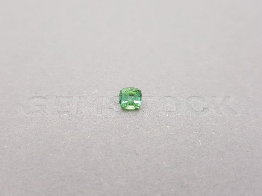 Cushion cut mint tourmaline 0.70 ct Image №2