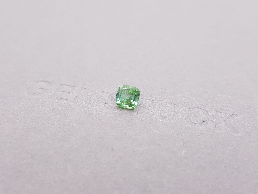 Cushion cut mint tourmaline 0.70 ct Image №4