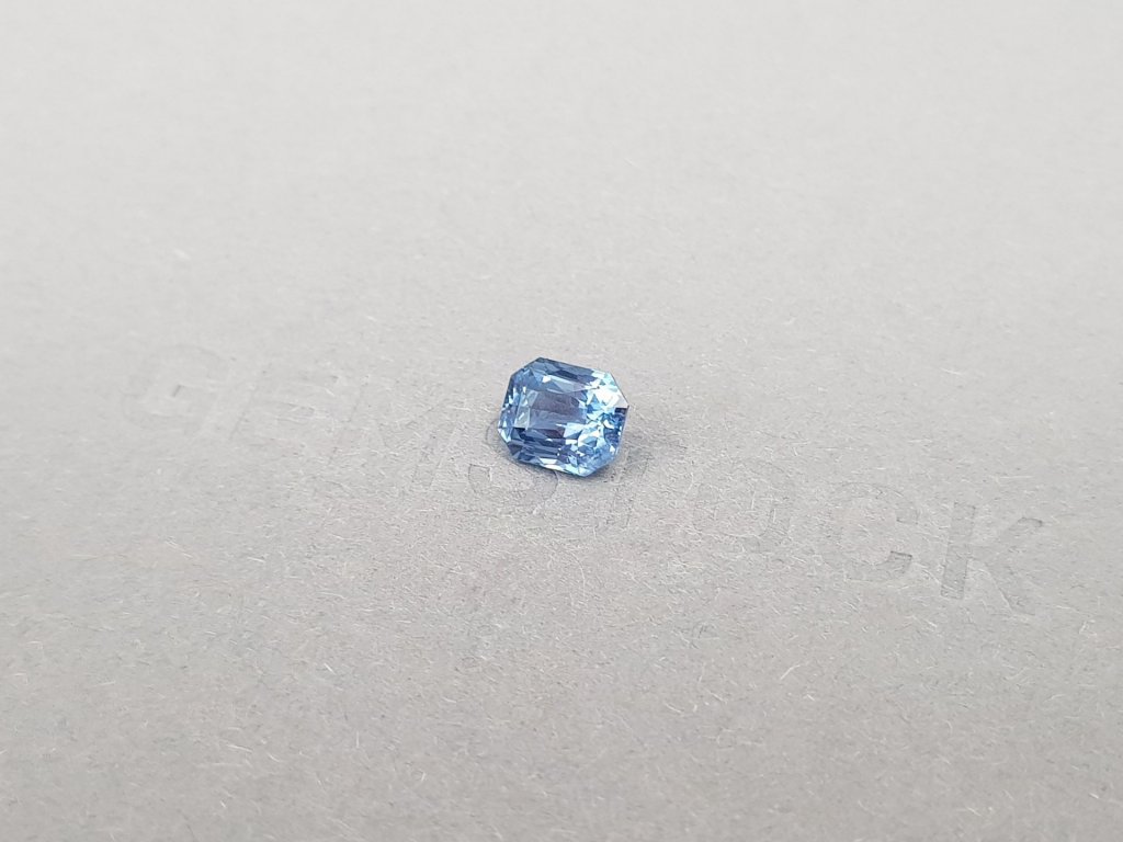 Octagon cut cobalt blue spinel 1.35 ct, Tanzania Image №3
