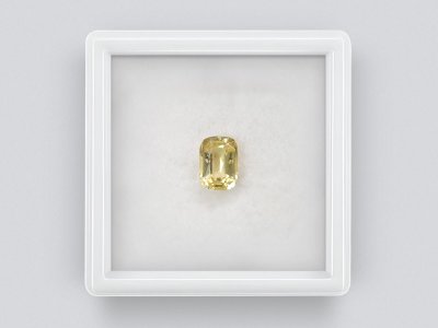 Cushion cut yellow beryl 1.48 carats, Nigeria  photo