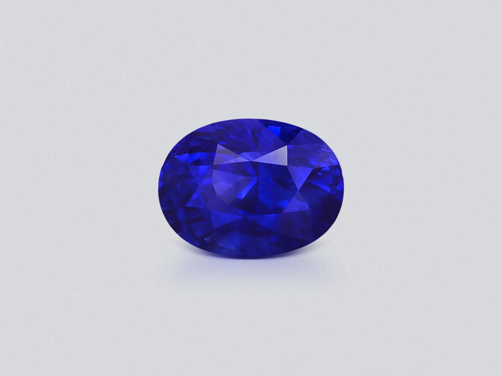Sapphire Royal Blue oval cut 2.98 carats, Sri Lanka  Image №1