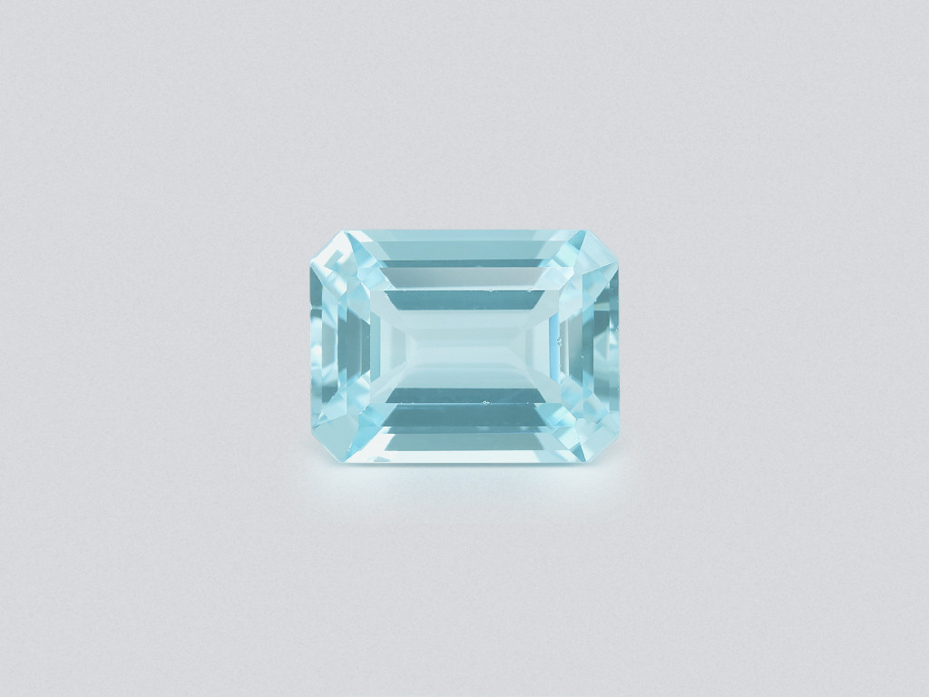 Aquamarine octagon cut 11.70 carats, Madagascar  Image №1