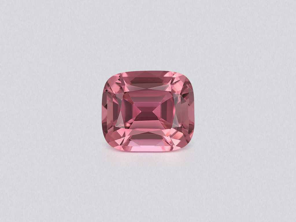 Pink tourmaline cushion cut 8.37 carats,  Nigeria Image №1