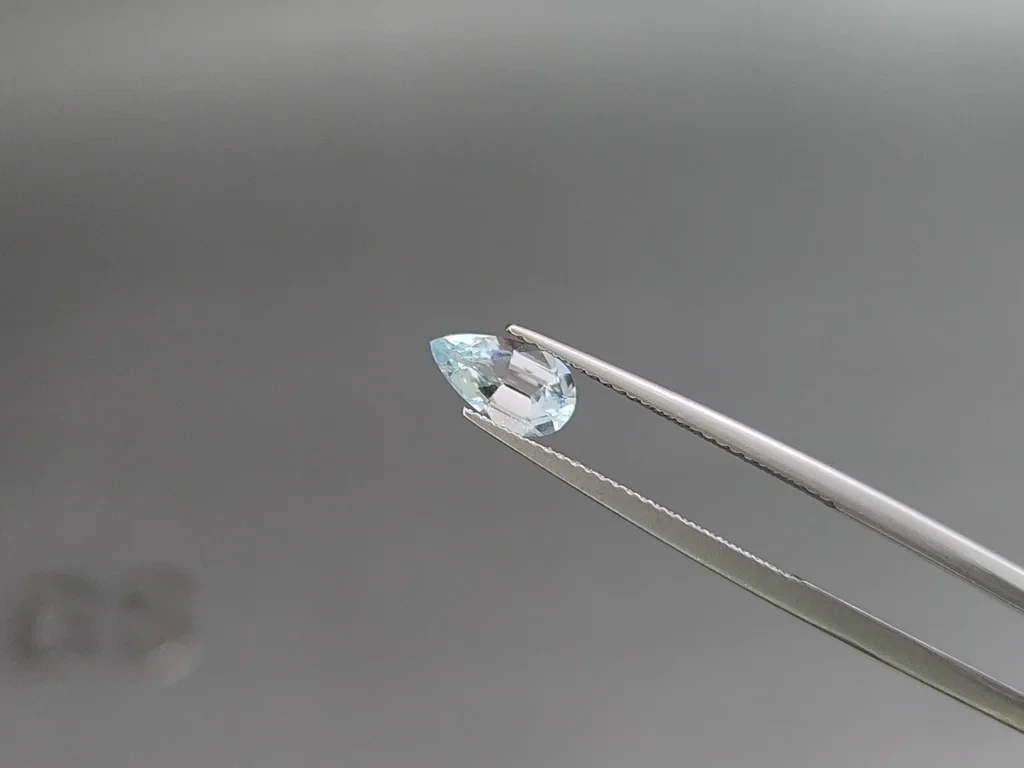 Set of aquamarines pear cut 1.48 carats, Madagascar Image №3