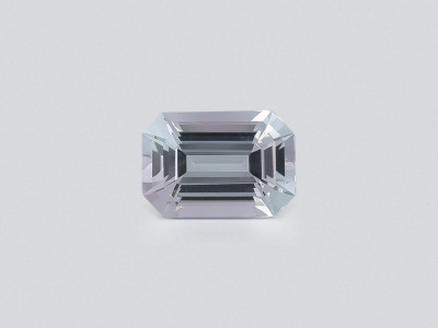 Kunzite light green octagon cut 4.52 carats, Pakistan photo