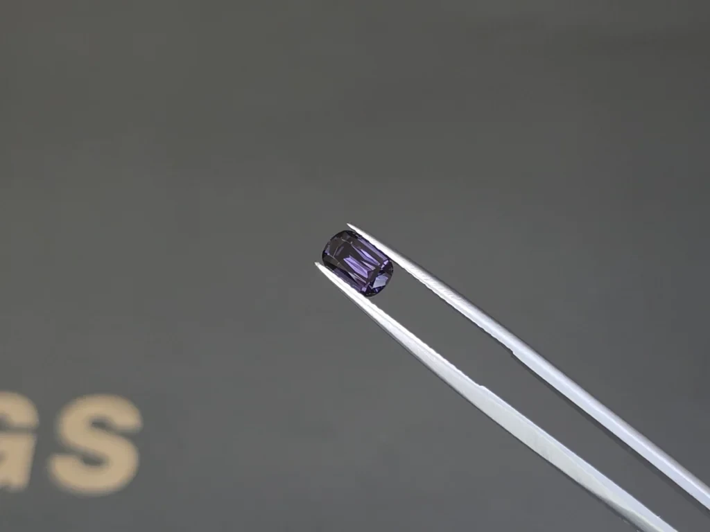 Lavender spinel cushion cut 1.21 carats, Tanzania Image №4