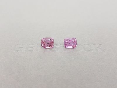 Pair of cushion cut spinels 3,18 ct, Tanzania photo