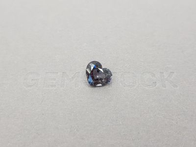 Heart cut Burmese steel spinel 2.11 ct photo