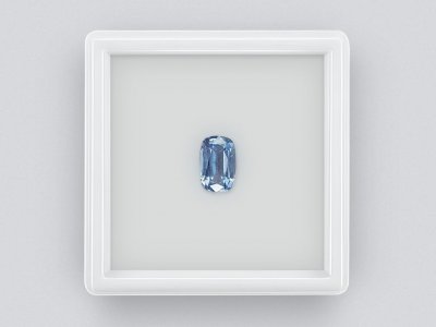 Cushion cut blue spinel 1.66 ct, Burma photo