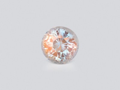 Rainbow moonstone round cut 5.74 carats, Madagascar photo