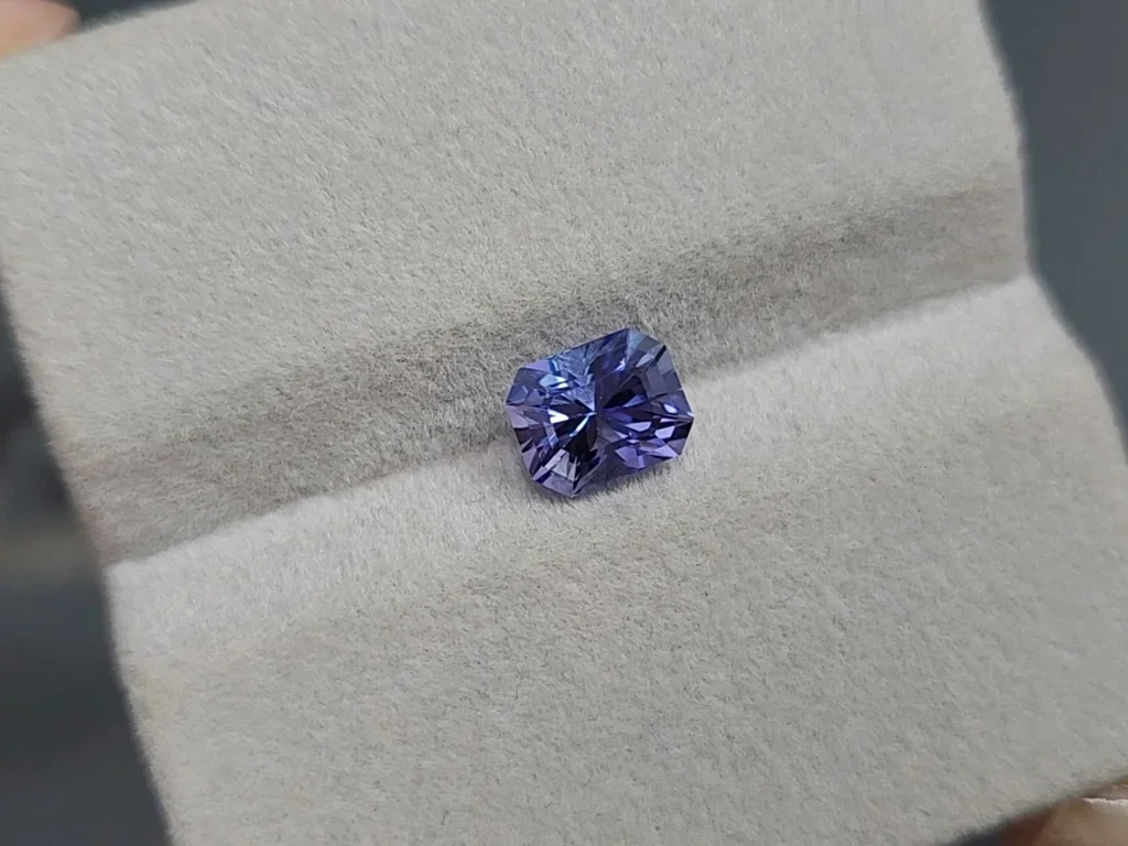 Tanzanite radiant cut 1.52 carats, Tanzania Image №4