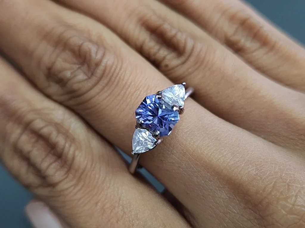 Tanzanite radiant cut 1.52 carats, Tanzania Image №5