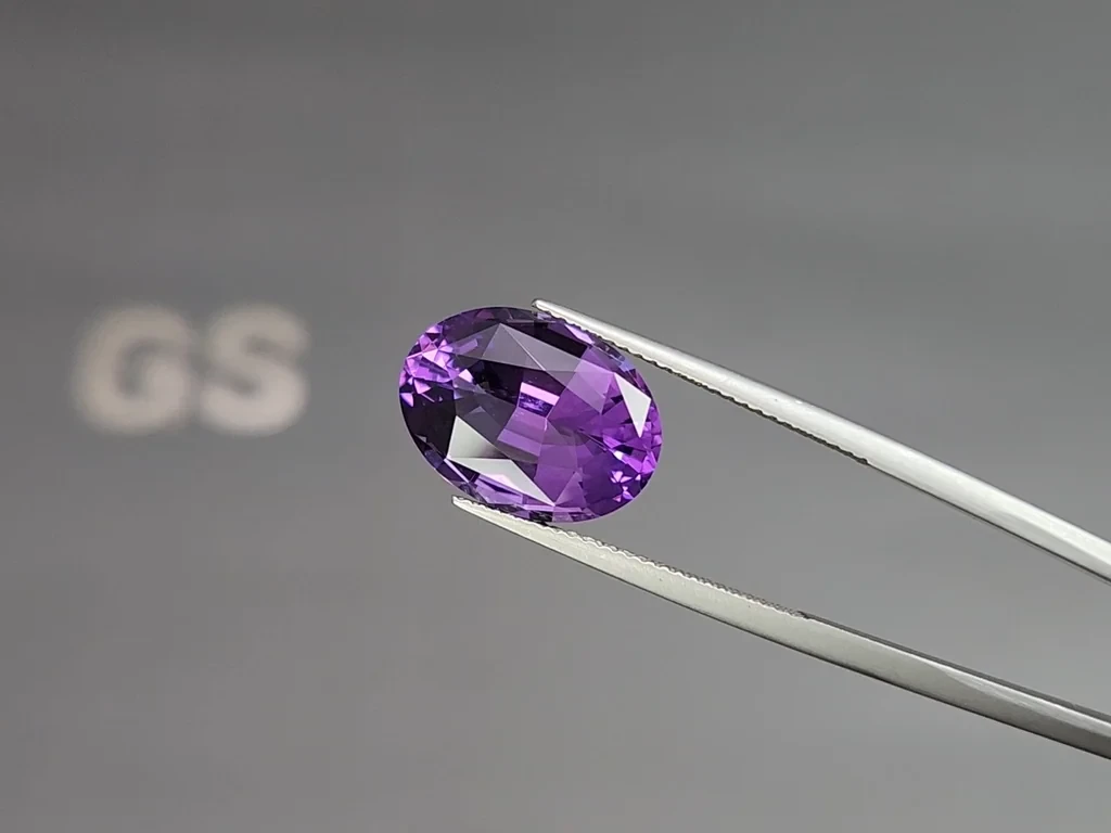Set of amethysts oval cut 19.59 carats, Brazil Image №3