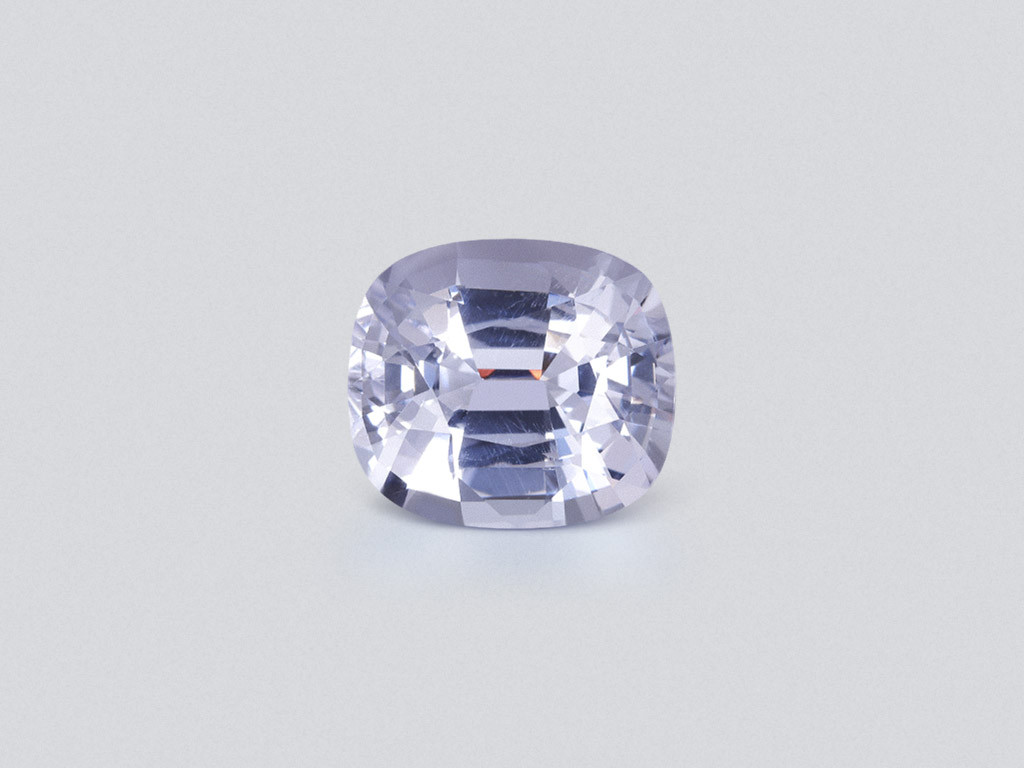 Steel Grey Vibrant spinel in cushion cut 5.84 carats, Burma  Image №1