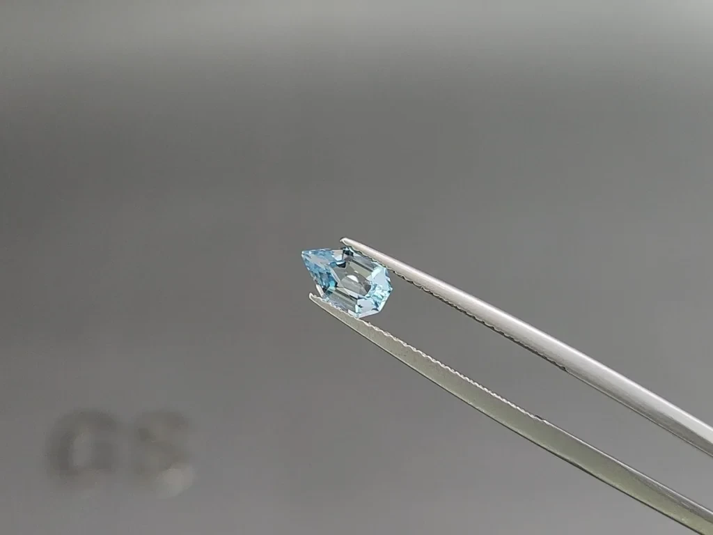 Set of aquamarines in pear cut 1.45 carats, Madagascar Image №3