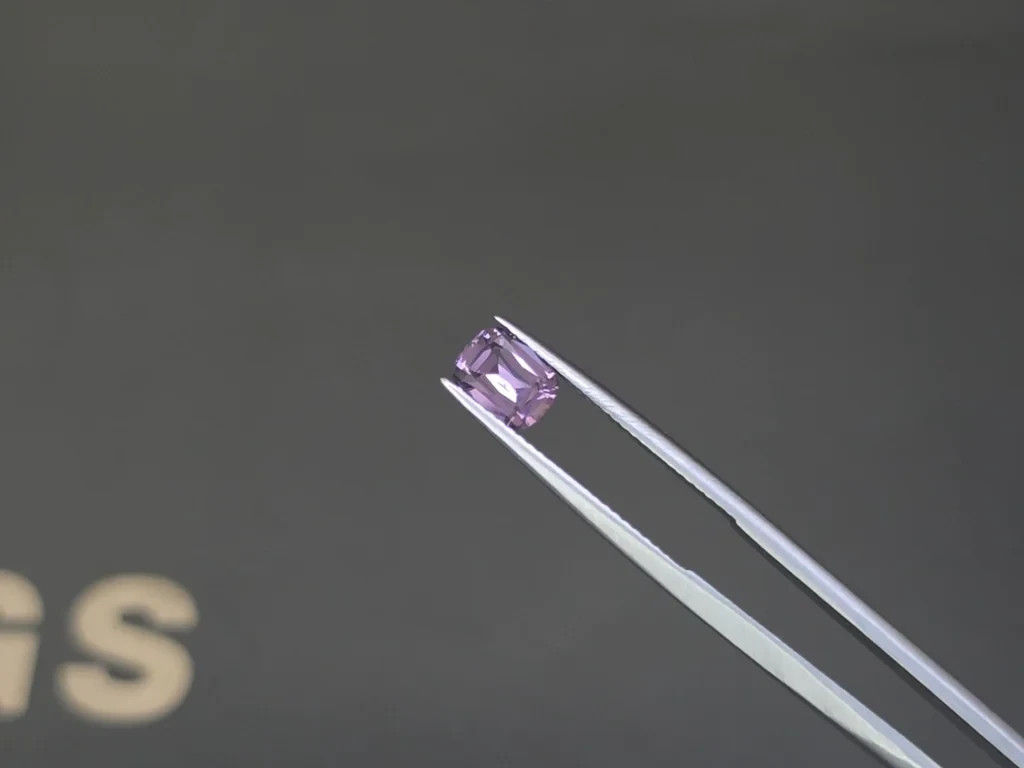 Lavender spinel cushion cut 1.11 carats, Tanzania Image №3