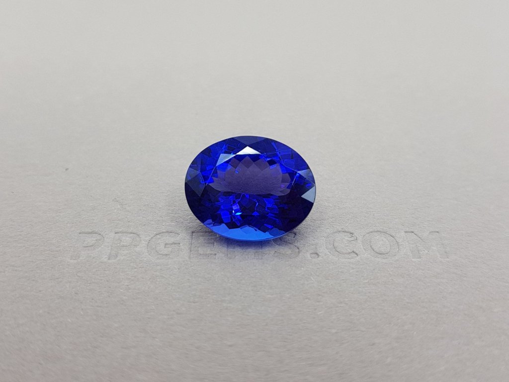 Bright oval cut tanzanite 8.51 ct Image №1