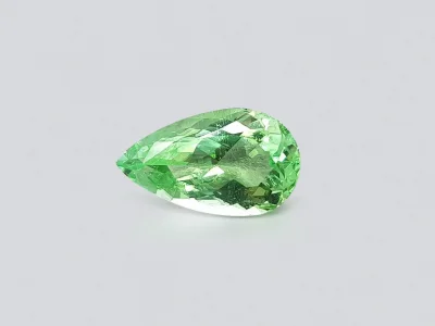 Pear cut green Paraiba tourmaline 5.18 ct photo